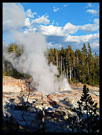 Steamboat geyser